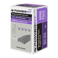 PowerFit Electro-Galvanised DA Angled Brad Nail Project Pack - 4000 Piece