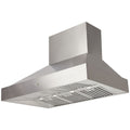 Schweigen 120cm BBQ Canopy Rangehood - Stainless Steel - 2500m³/h Extraction - On-Board Motor - CL8912