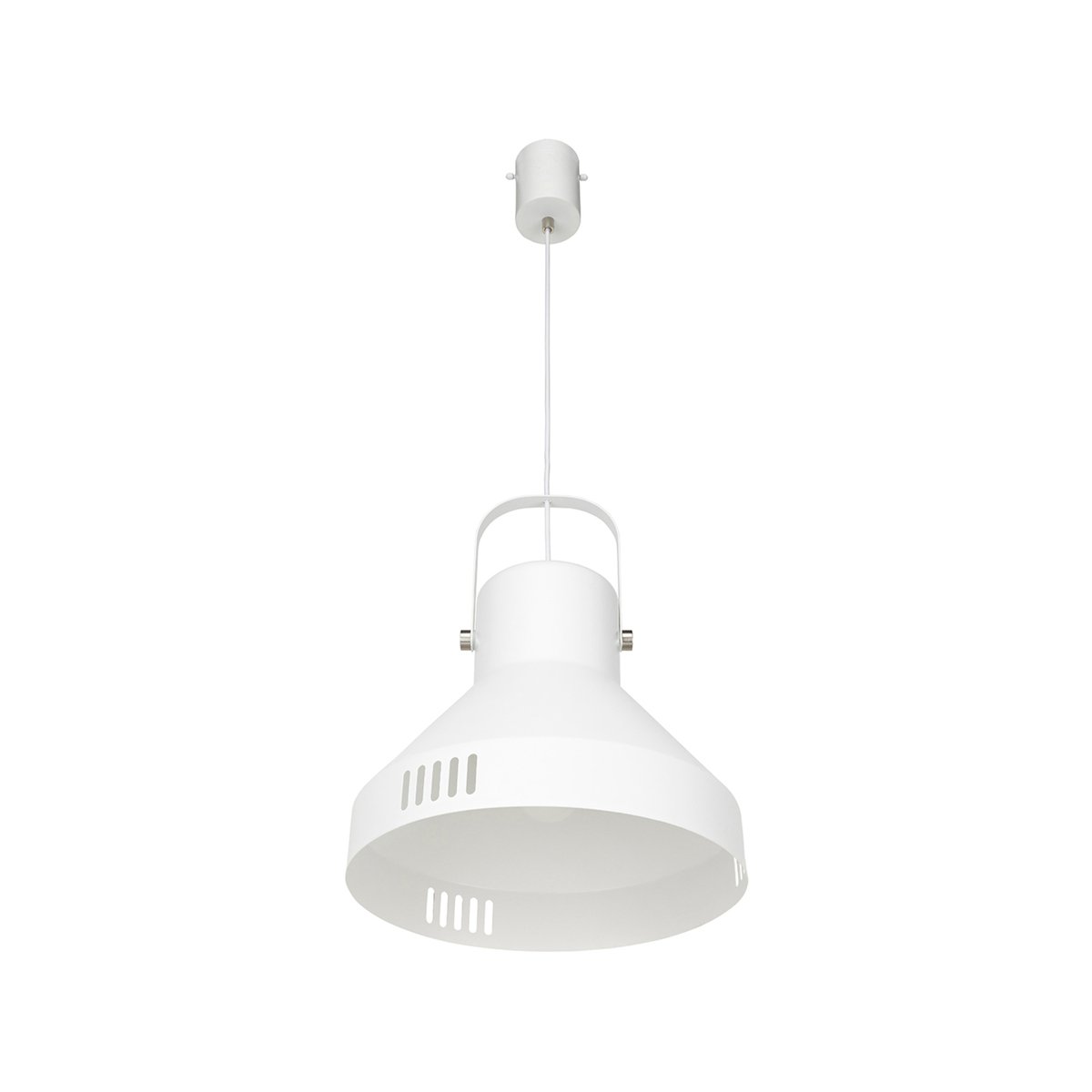 Brilliant Degraves Pendant Light - 35cm - Matte White - DIY Installation - Industrial Style - SuperSaverAU - view 2