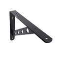 Carinya Heavy Duty Circle Stayed Bracket 250x195mm Black Steel - SuperSaverAU - view 1