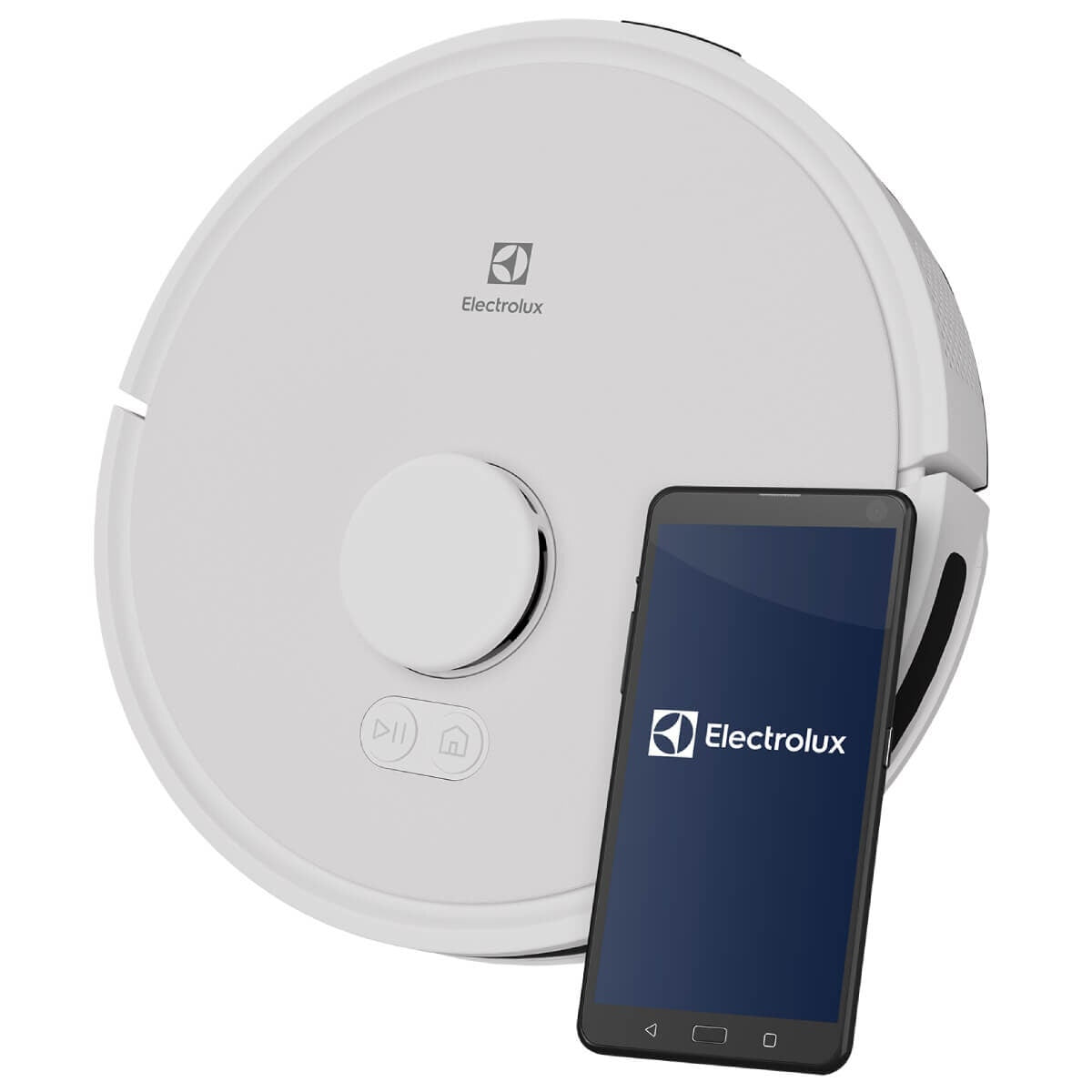 Electrolux Ultimate Home 300 Robot Vacuum and Mop - 4000Pa Suction, LiDAR Mapping, Shell White - EFR71222DS