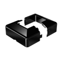 Peak Black Aluminium Deck Balustrade Post Base Cover - 90mm - Durable - Easy Install - SuperSaverAU - view 1