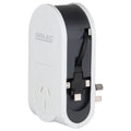 Arlec Power Adaptor with Retractable USB Charger Cable DA32