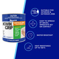 Selleys 400g Kwik Grip Gel Vertical Contact Adhesive - Solvent-Based, Non-Run