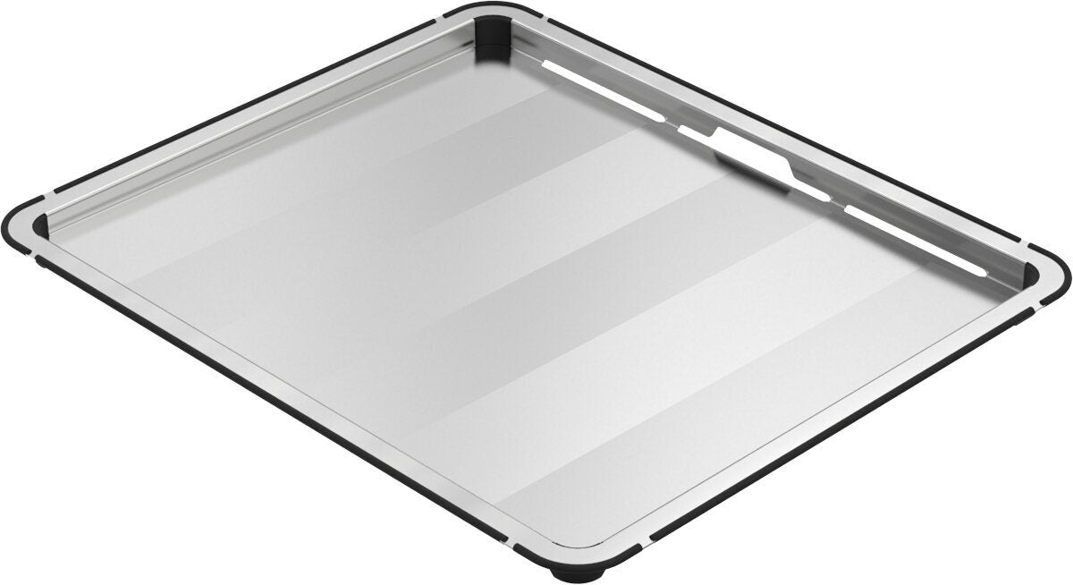 Abey Piazza single bowl sink - stainless steel finish - 725mm wide bowl - topmount - CR720