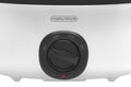 Morphy Richards 6.5L Slow Cooker - Sear and Stew Pot, Toughened Glass Lid, Low to High Heat, White - MRSC65WT