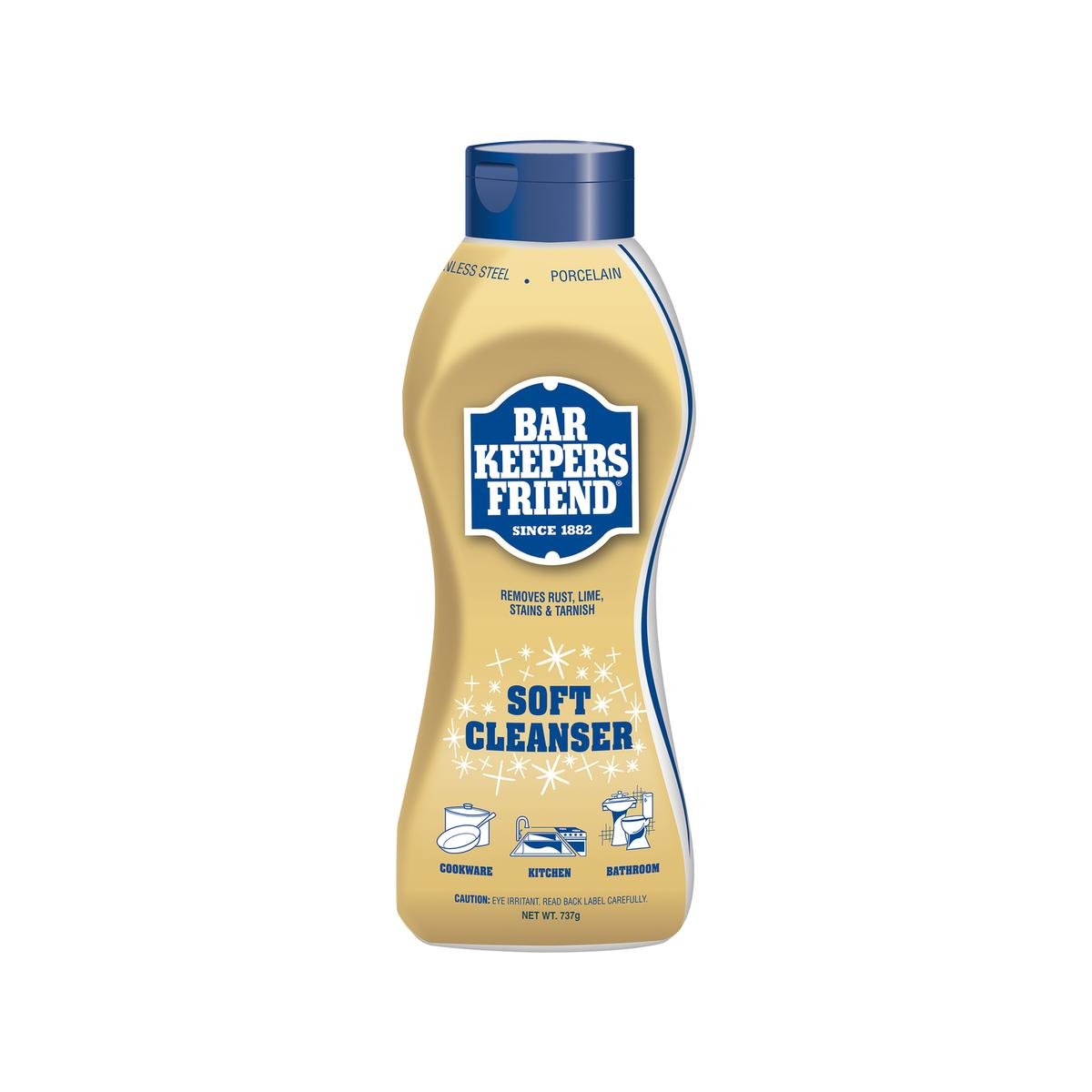 Bar Keepers Friend Liquid Soft Cleanser - 737ml - Removes Stains & Grime - SuperSaverAU - view 1