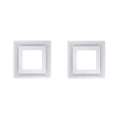 Schweigen Silent Paradigma Ceiling Cassette Rangehood - White, 3200m³/h, Remote Control - CC-PARA2WSE