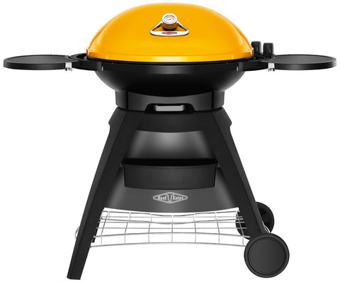Beefeater Bigg Bugg Mobile LPG BBQ - Amber Vitreous Enamel - Quartz Start Ignition - Trolley - BB722AA