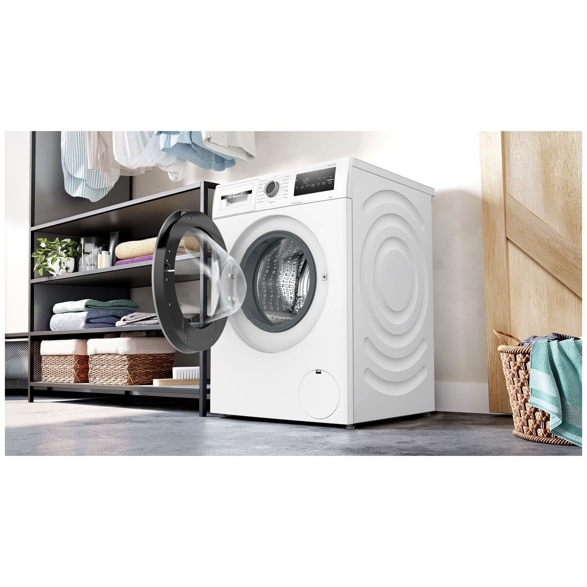 Bosch Series 4 9kg Front Load Washer and Series 6 9kg Heat Pump Dryer Package - WAN28227AUWQG24203AU