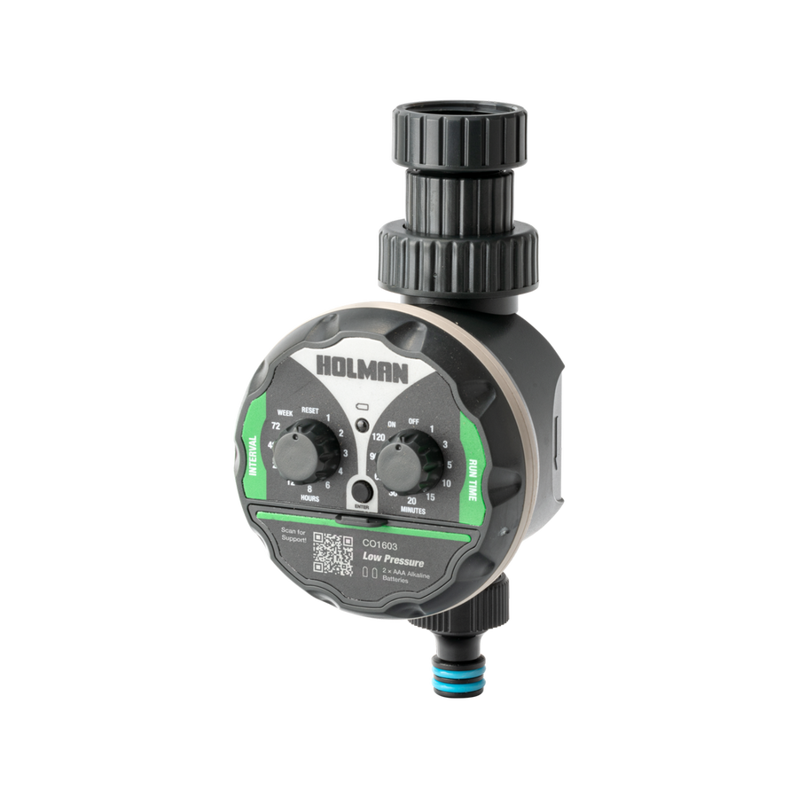 Holman Electronic Low Pressure Tap Timer - 600kpa - Plastic - Easy Install - SuperSaverAU - view 1