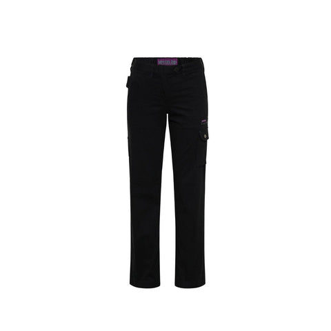 Green Hip Give Cargo Pants Black Size 14 - Adjustable Length - UPF 50+ - SuperSaverAU - view 1