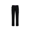 Green Hip Give Cargo Women's Work Pants Black Size 14 Cotton Stretch UPF 50+ Straight Leg
