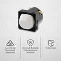 Deta White Switch Mechanism - 16A Polycarbonate - Easy Installation - SuperSaverAU - view 2