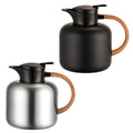 1.9 L Stainless Steel Insulated Coffee Carafe Leak Proof with Handle for Home - Black - view 3