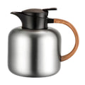 1.9 L Stainless Steel Insulated Coffee Carafe Leak Proof with Handle for Home - Silver