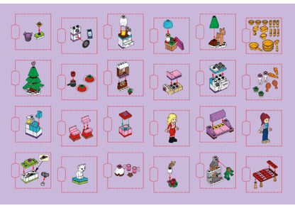 LEGO 41040 Friends Advent Calendar: Christmas Countdown Fun