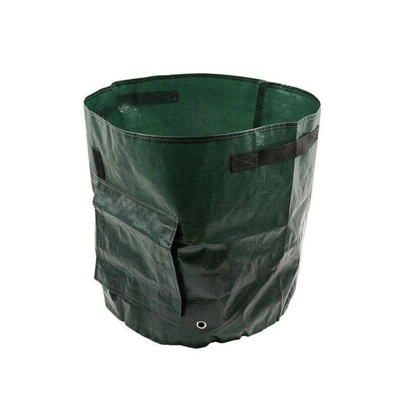 10 Gallon Potato Grow Bag with Side Window and Handles - Dark Green, Single