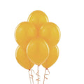 10 Inch (25 cm) Latex Party Balloons, Pack of 100 - Light Orange