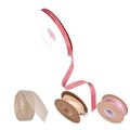 10 Roll Decorative Ribbon for Bouquet Wrapping and Gift Packaging - Beige Fishtail Veil - view 3