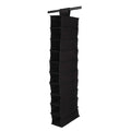 10 Tier Hanging Wardrobe Organiser for Clothes and Shoes - Grey - view 4