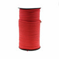 100 m Paracord Braided Nylon Rope, 4 mm 9-Core Survival - Red
