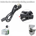 1000 m Coiled PVC Tie Wire, Elliptical Binding Wire Garden Plant Cable Roll - White - view 5