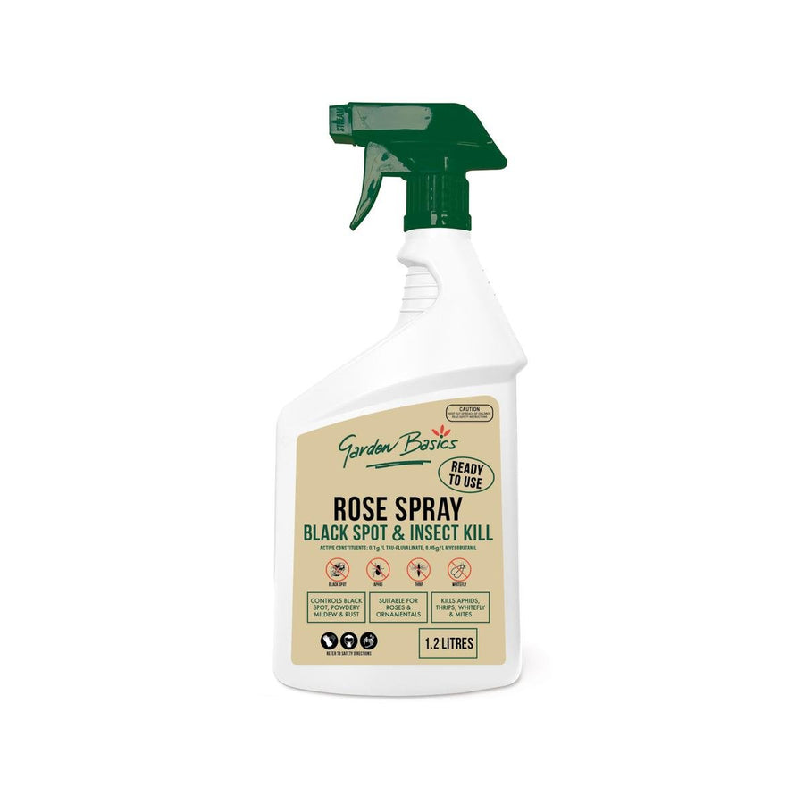 Garden Basics Black Spot and Insect Rose Spray 1.2L - Ready-to-Use - SuperSaverAU - view 1