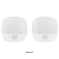 Arlec Rechargeable Motion Square Night Light 2 Pack - 67 x 22mm - White - Wireless - SuperSaverAU - view 3