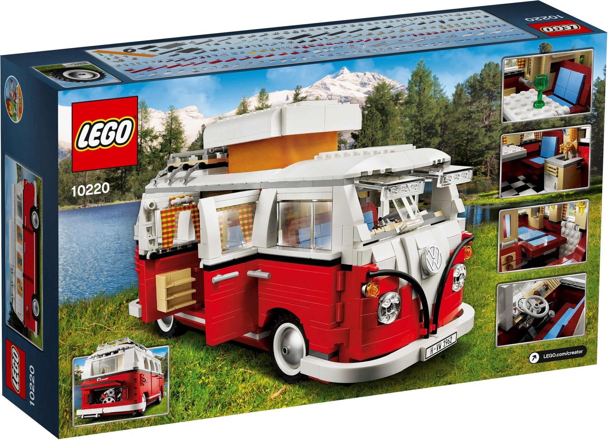 LEGO 10220 Creator Volkswagen T1 Camper Van- Auzzi Store