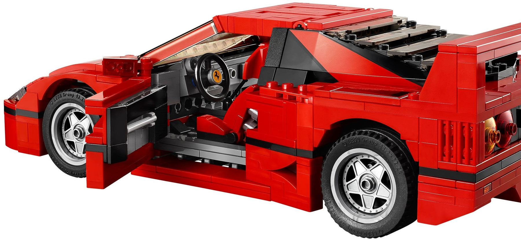 LEGO 10248 Ferrari F40 Model Car Kit - SuperSaverAU - view 3