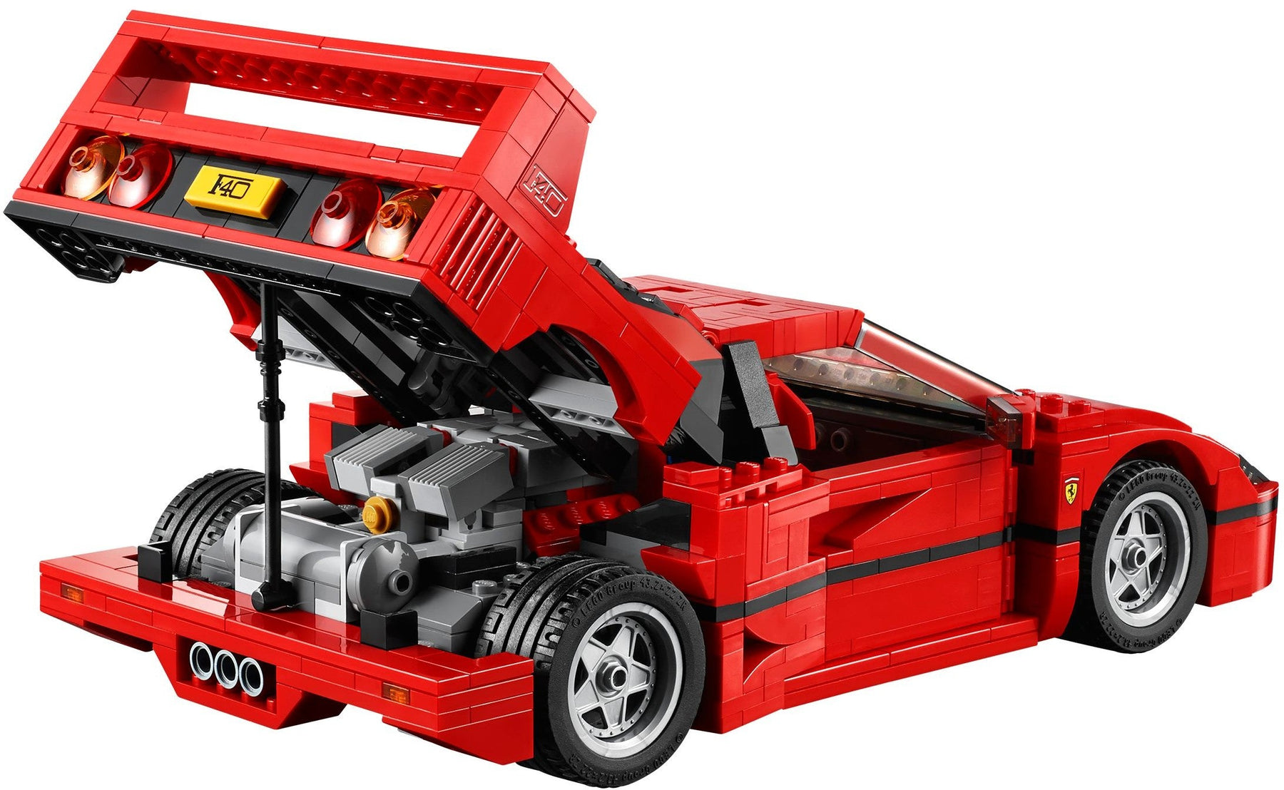 LEGO 10248 Ferrari F40 Model Car Kit - SuperSaverAU - view 4