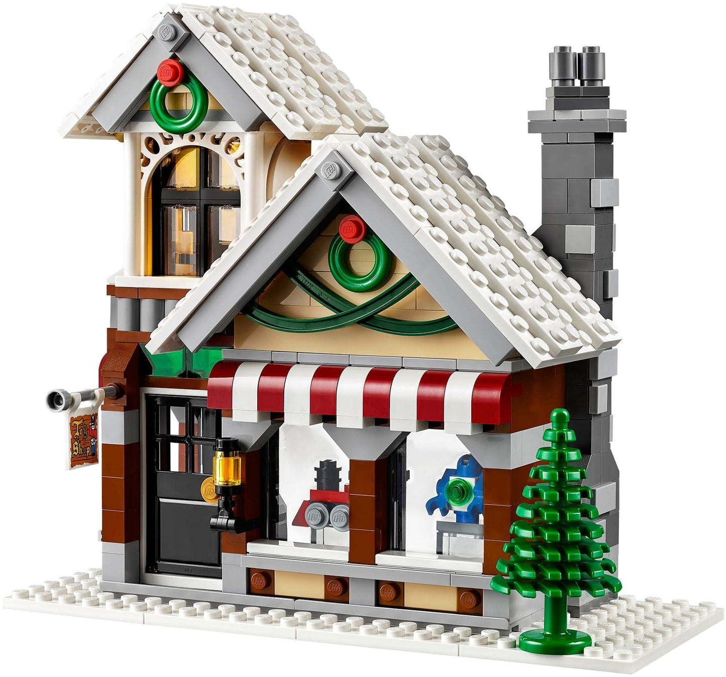 LEGO 10249 Winter Toy Shop: Festive Holiday Village Set