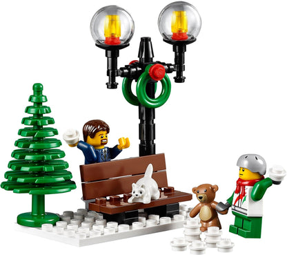 LEGO 10249 Winter Toy Shop: Festive Holiday Village Set