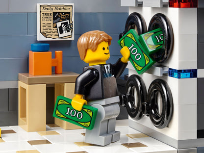 LEGO 10251 Brick Bank: Modular Building with Vault & Laundromat