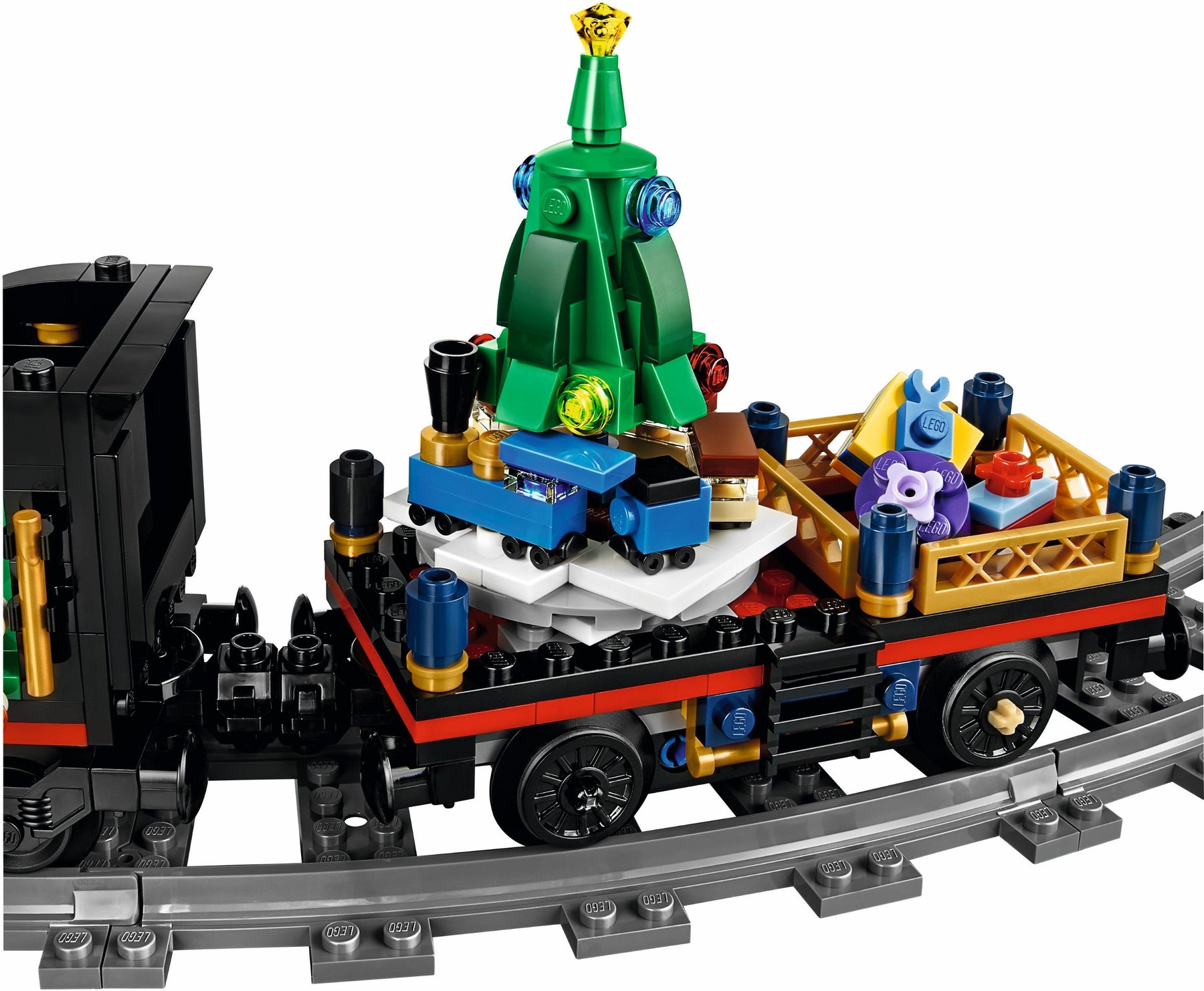 LEGO 10254 Winter Holiday Train: Festive Christmas Train Set - SuperSaverAU - view 5