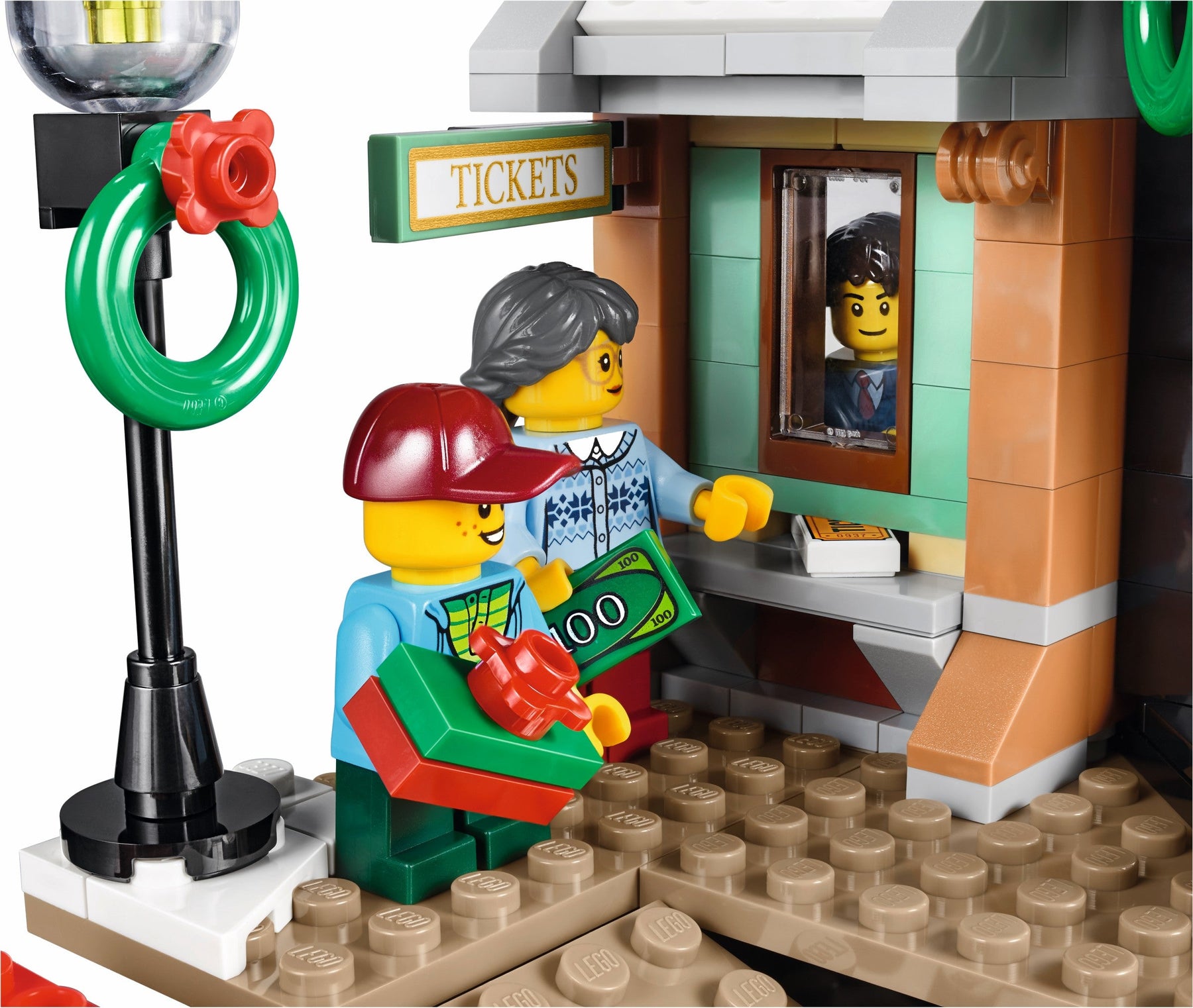 LEGO 10259 Winter Village Station: Festive Holiday Train Set - SuperSaverAU - view 6