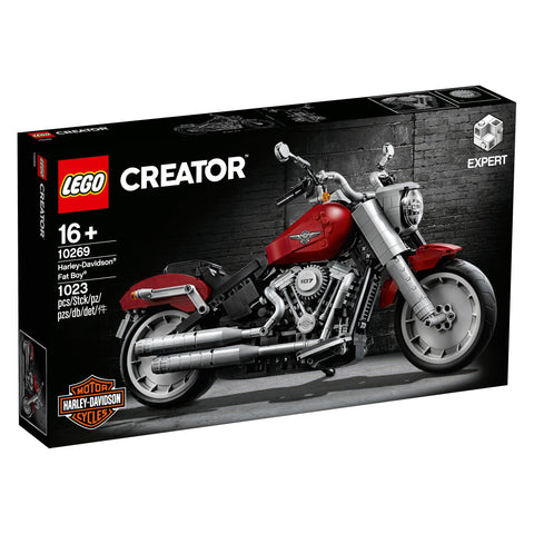 LEGO 10269 Harley-Davidson Fat Boy Motorcycle Model Kit - SuperSaverAU - view 1