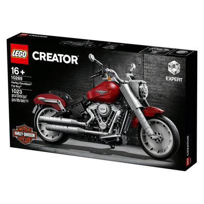 LEGO 10269 Harley-Davidson Fat Boy Motorcycle Model Kit