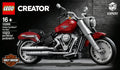 LEGO 10269 Harley-Davidson Fat Boy Motorcycle Model Kit - SuperSaverAU - view 3