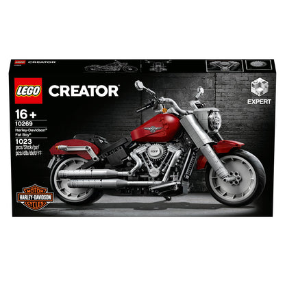 LEGO 10269 Harley-Davidson Fat Boy Motorcycle Model Kit