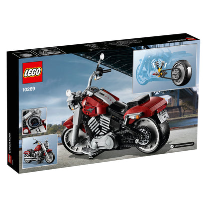 LEGO 10269 Harley-Davidson Fat Boy Motorcycle Model Kit