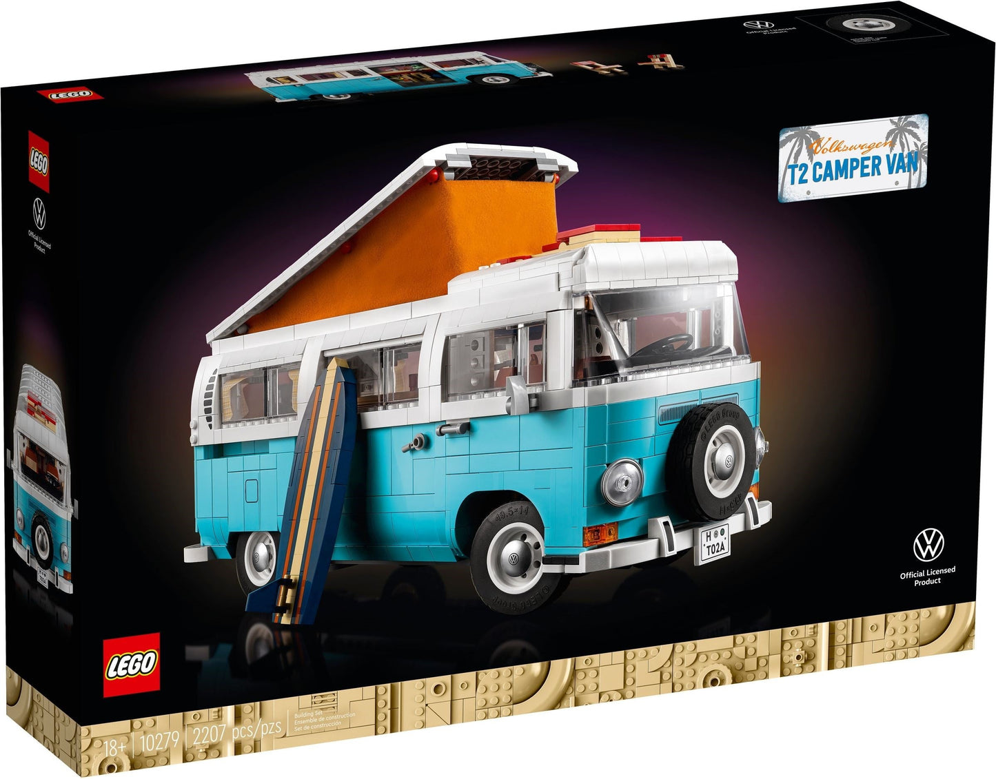 LEGO Creator Expert Series 10279 Volkswagen T2 Camper Van- Auzzi Store