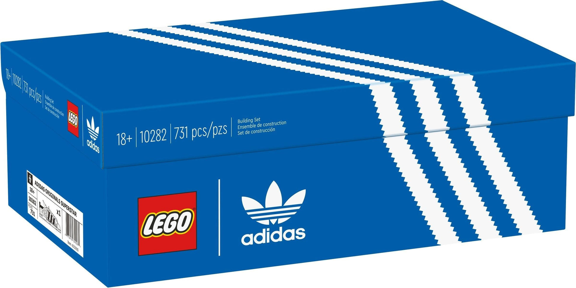 LEGO Miscellaneous 10282 LEGO X Adidas Superstar Buildable Trainer- Auzzi Store