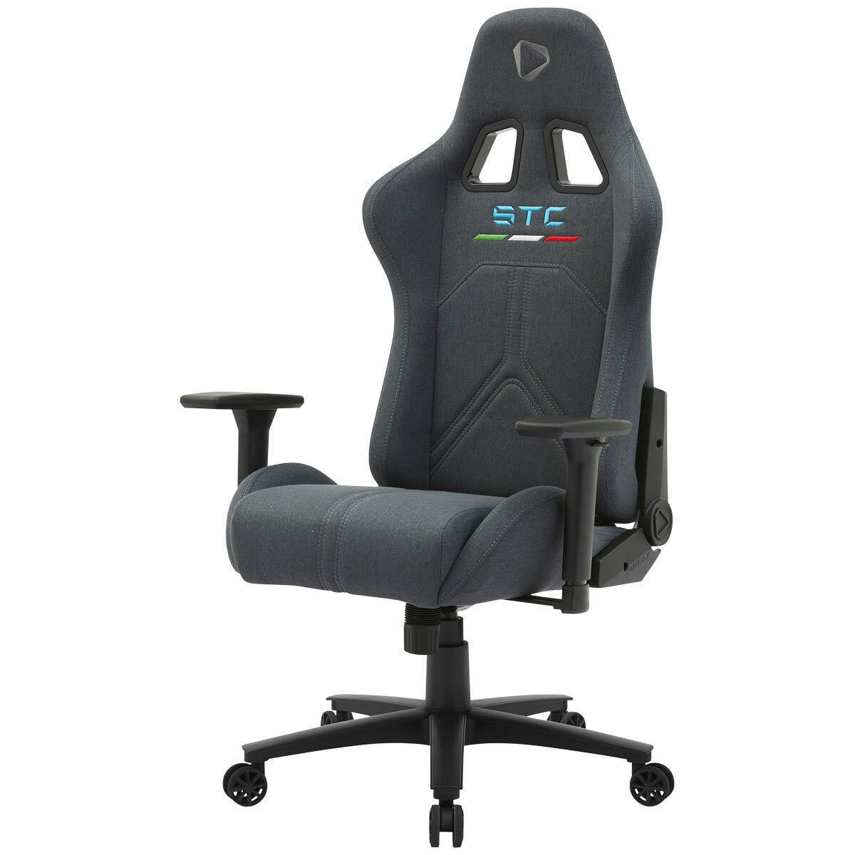 ONEX STC Snug L Series Gaming Chair Graphite - Ergonomic Design, Lumbar Support, Adjustable Armrests - SuperSaverAU - view 3