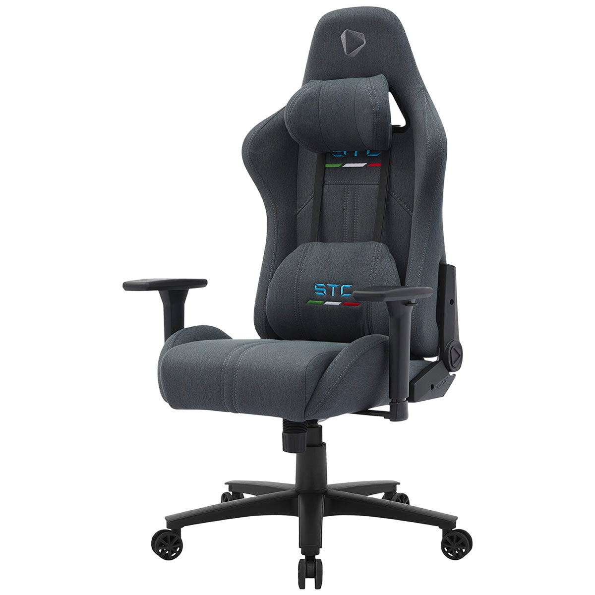 ONEX STC Snug L Series Gaming Chair Graphite - Ergonomic Design, Lumbar Support, Adjustable Armrests - SuperSaverAU - view 7