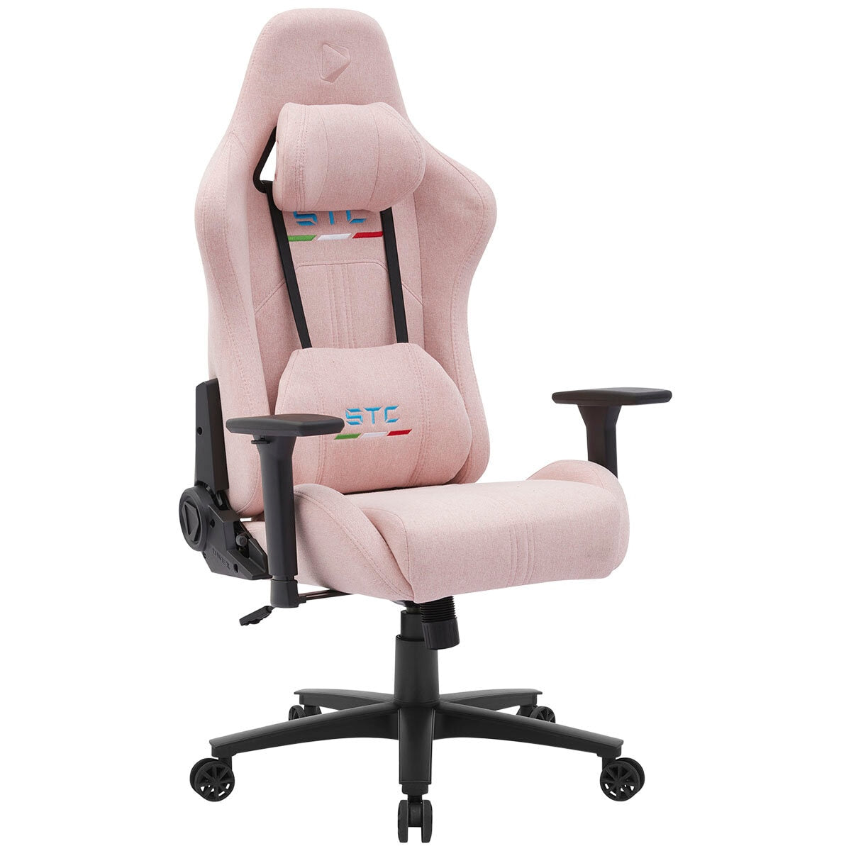 ONEX STC Snug L Series Pink Gaming Chair | Ergonomic Design, Lumbar Support, Adjustable Armrests - SuperSaverAU - view 5