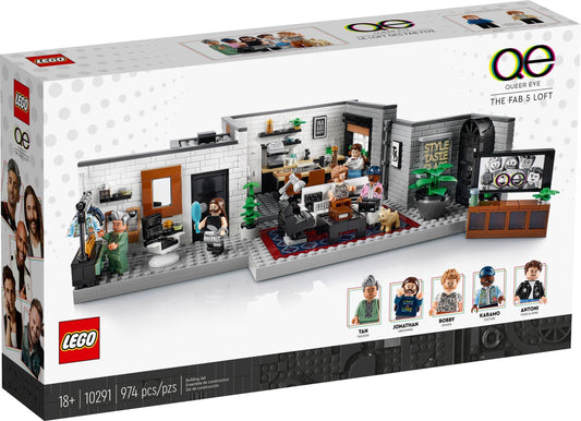 LEGO Creator Series 10291 The Fab 5 Loft- Auzzi Store