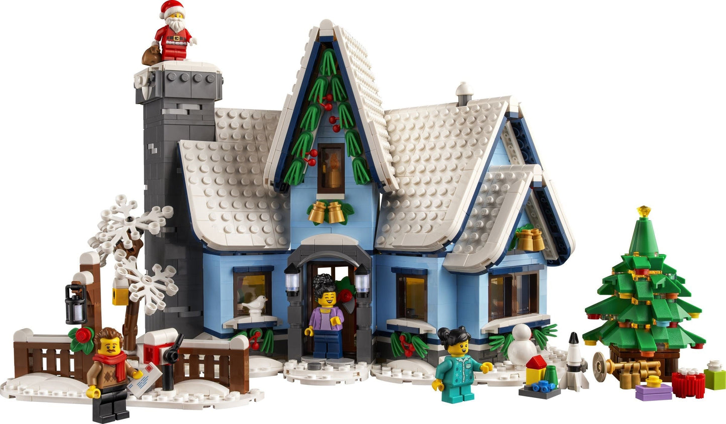 LEGO ICONS 10293 Winter Village Santa’s Visit