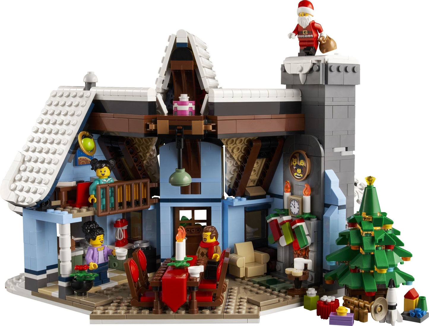 LEGO ICONS 10293 Winter Village Santa’s Visit